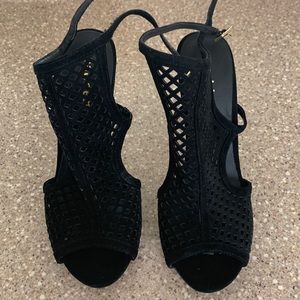 Madden black skinny high heel